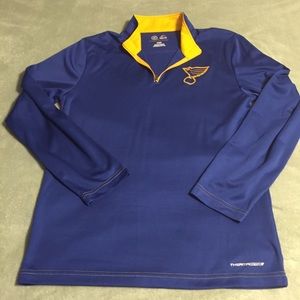 Men’s STL Blues Hockey quarter zip